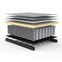 Long Horn Deluxe Excess Sofa Bed with Armrests / 245x114cm